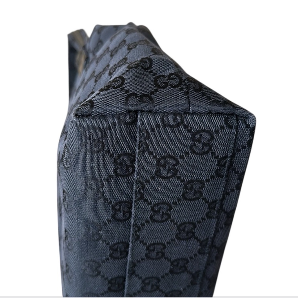 Gucci Black Monogram Tote Bag - Picture 8 of 16